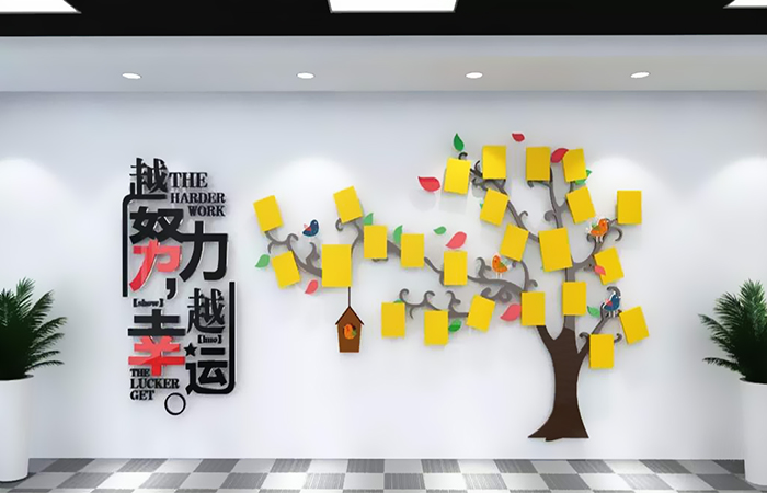 员工风采展示墙